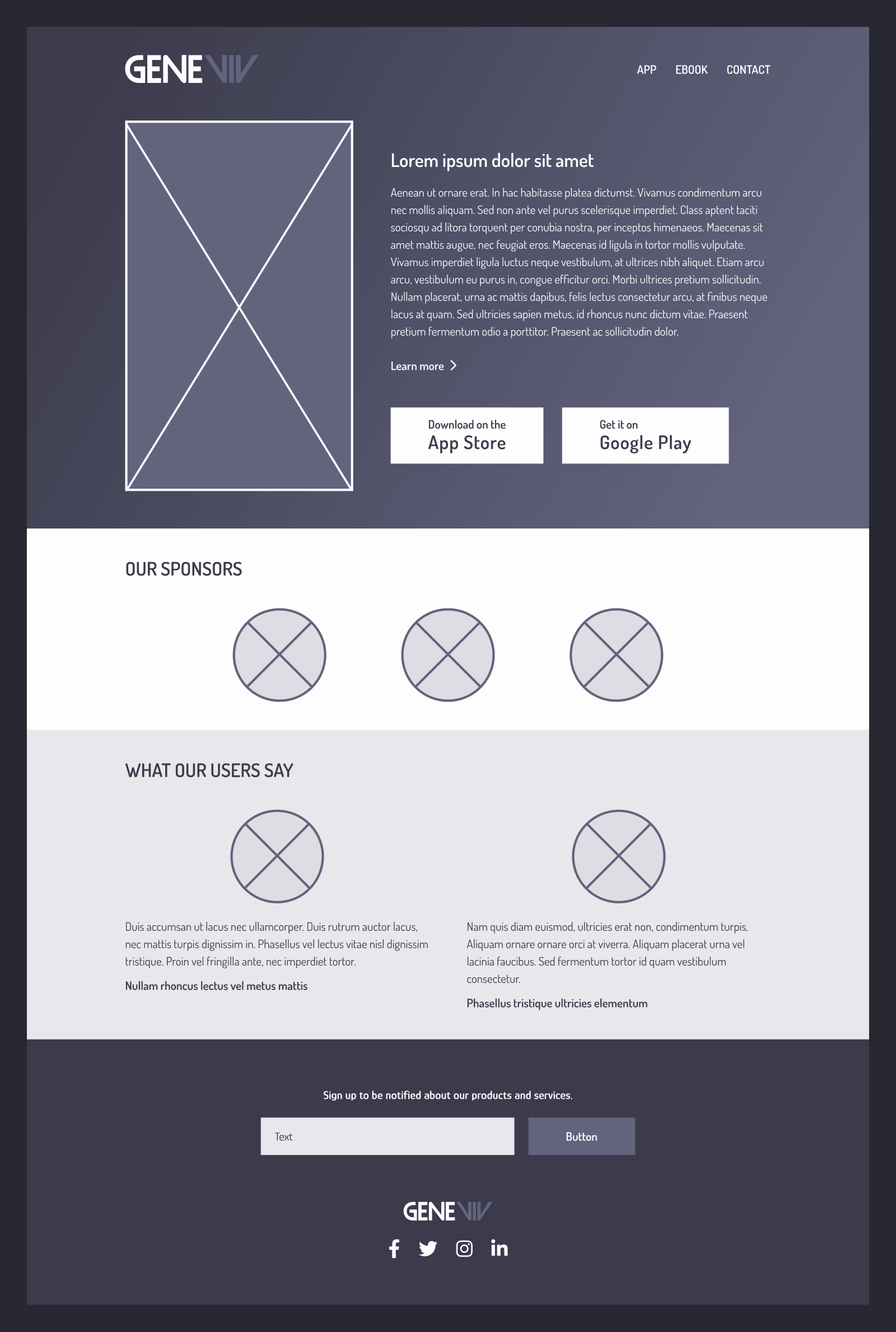 mi casa wireframes page 1